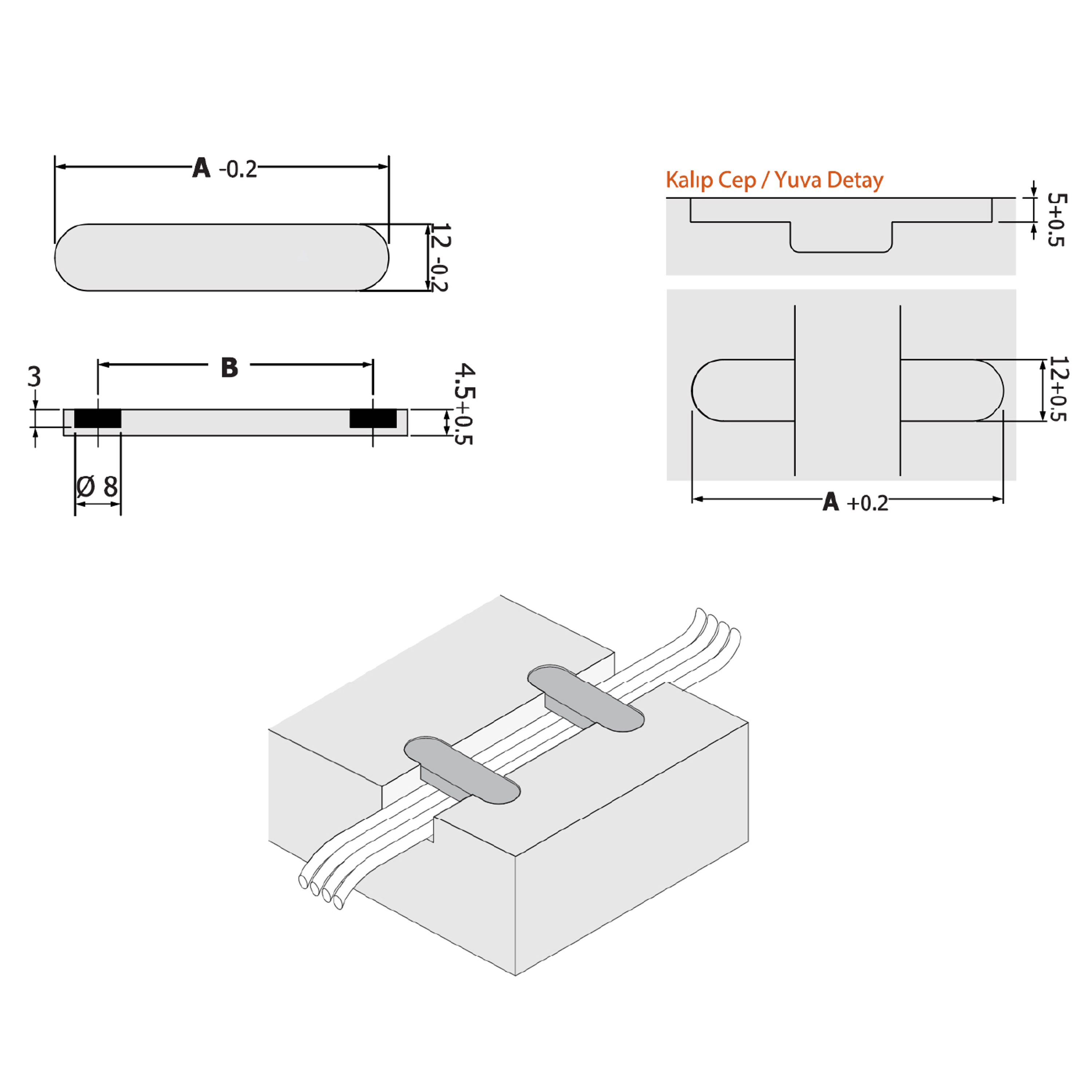 KABLO TUTUCU KAPAĞI